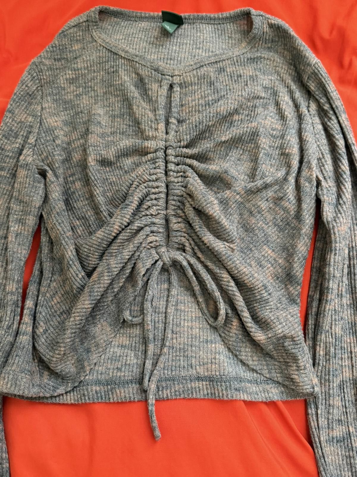 Other WILD FABLE Adjustable Crop Cardigan in Gray (SMALL) Size S / US 4 / IT 40 - 2 Thumbnail