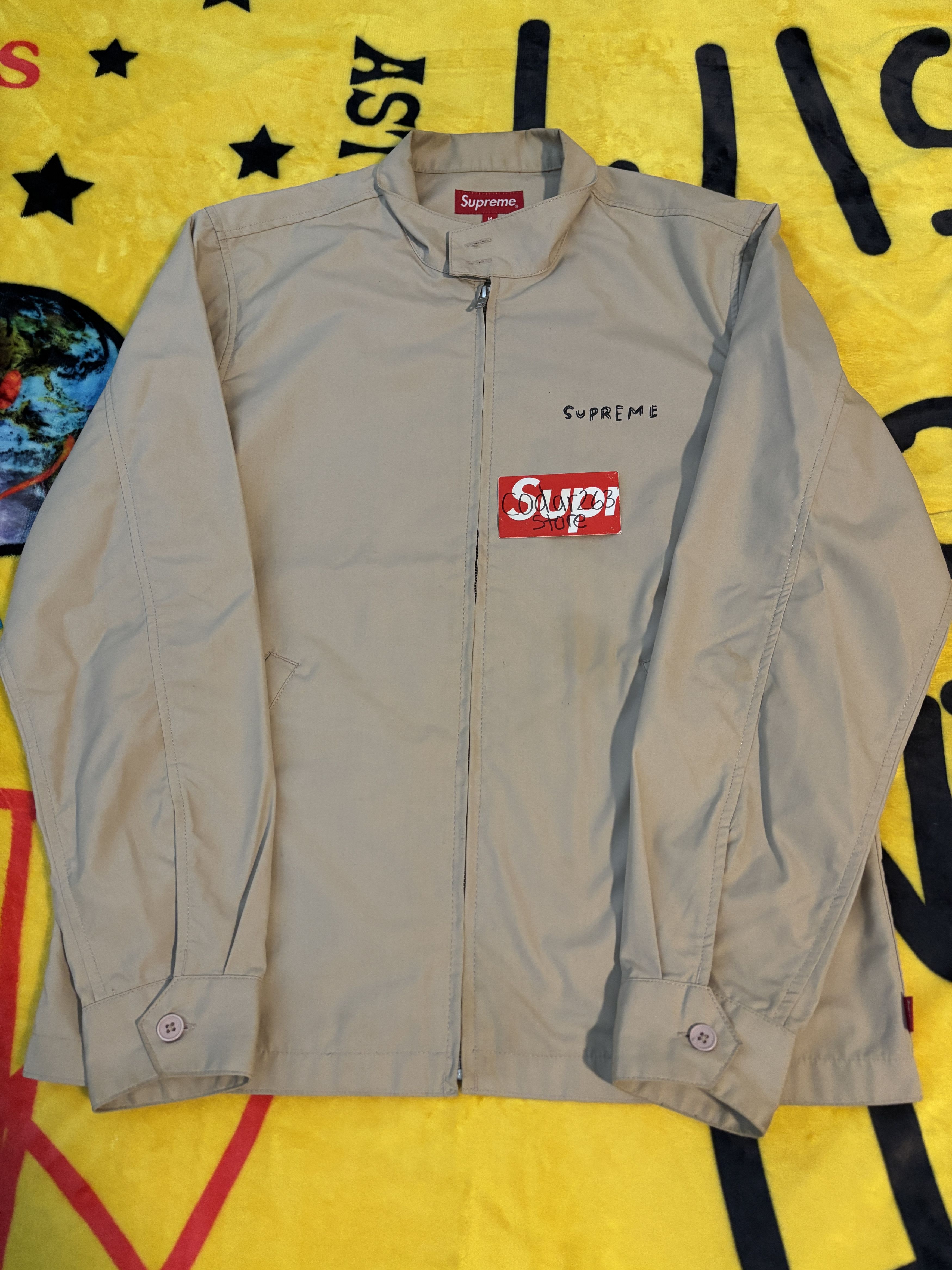 Supreme FW 2014 Corduroy Harrington Jacket | Grailed