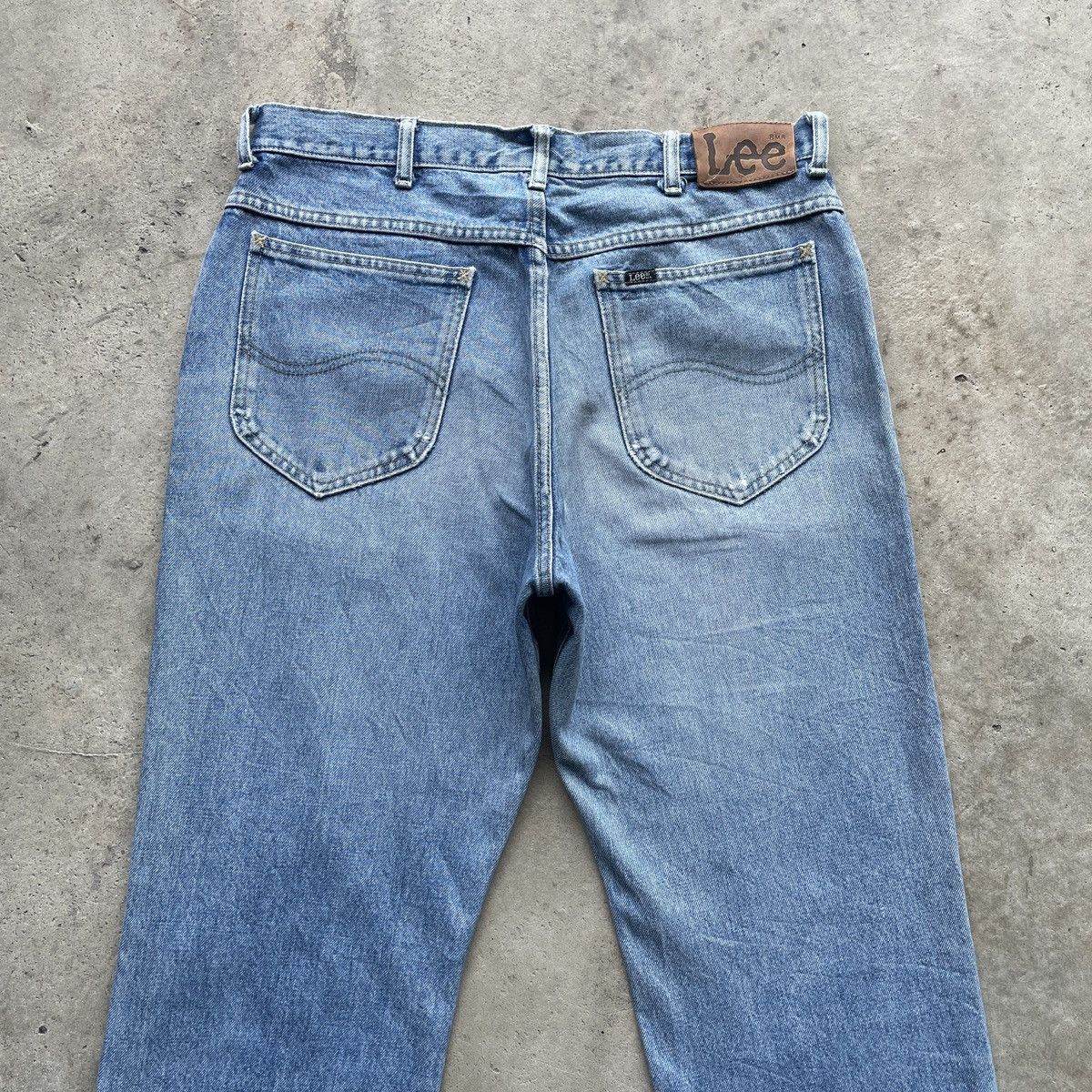 Japanese Brand Vintage Lee Japan Distressed Faded Jeans Denim Pants Size US 32 / EU 48 - 9 Thumbnail