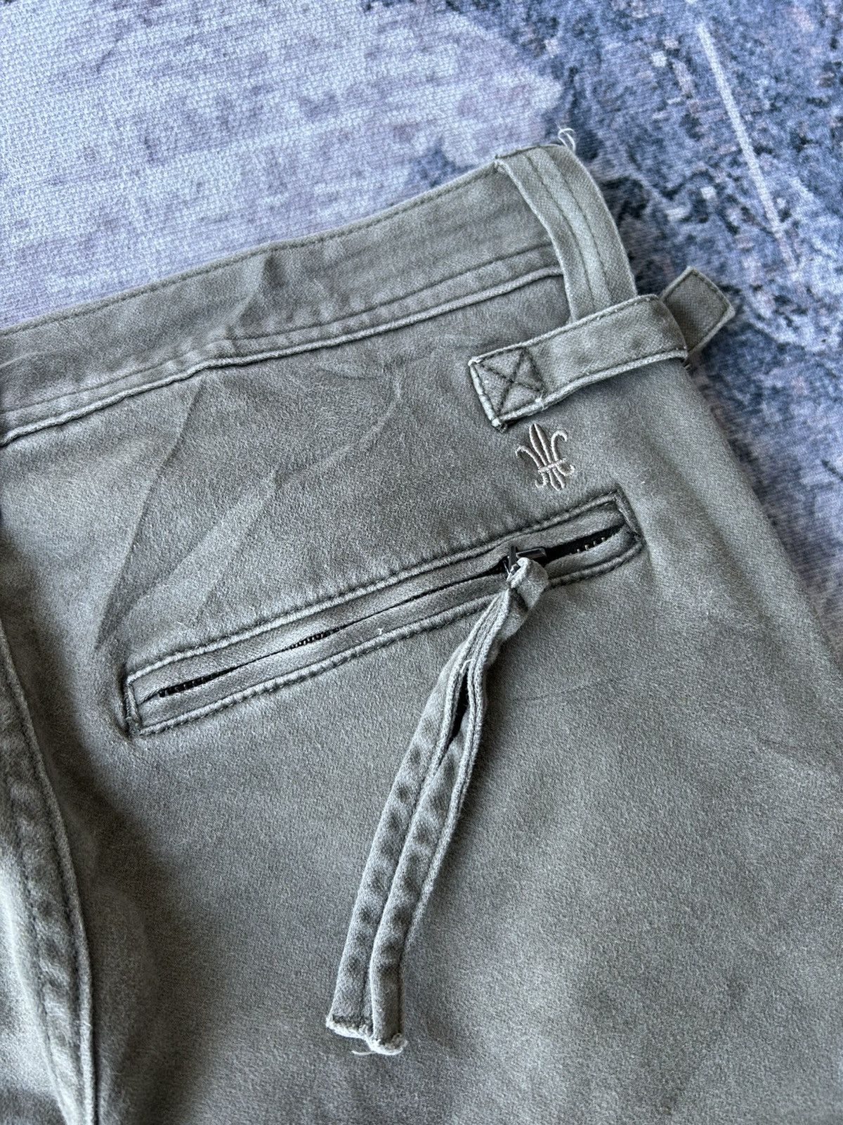 If Six Was Nine Cook & Jeans Flared Army Cargo Size 30" / US 8 / IT 44 - 15 Thumbnail