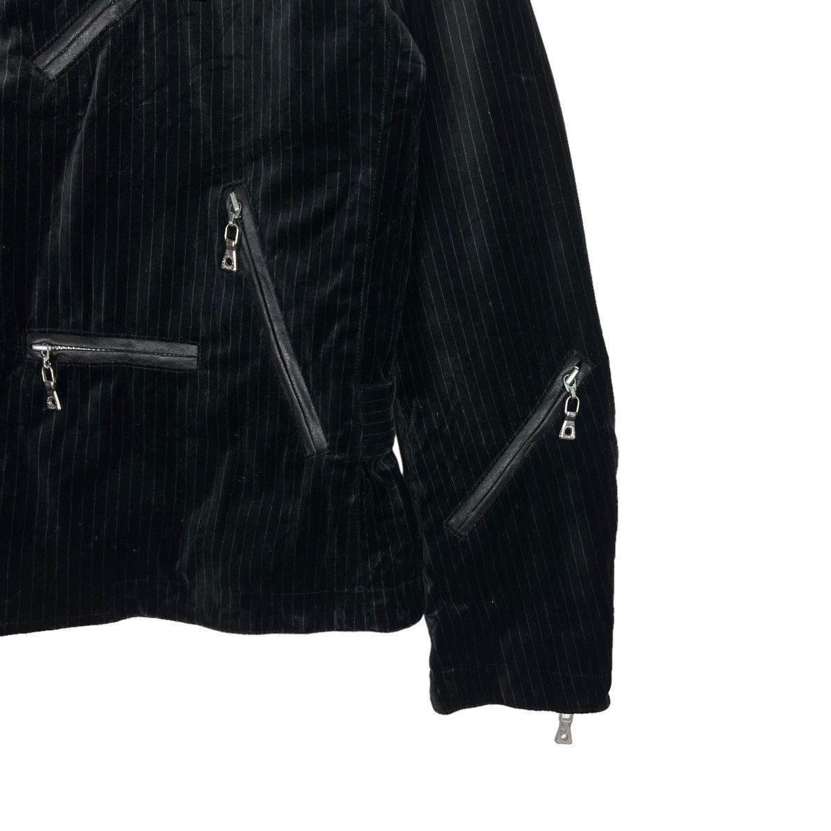 Japanese Brand × semanticdesign 🔥 SEMANTIC DESIGN DOUBLE COLAR BIKER MOTO JACKET Size US S / EU 44-46 / 1 - 5 Thumbnail