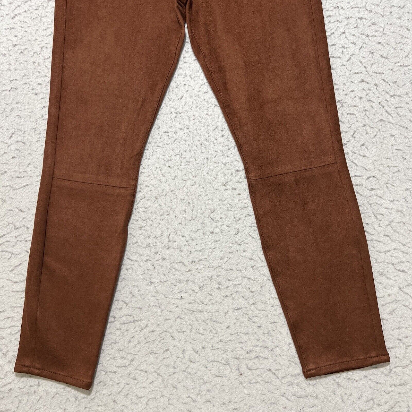 7 For All Mankind 7 For All Mankind Suede Ankle Mid Rise Skinny Stretch Pants Size 31" - 3 Thumbnail