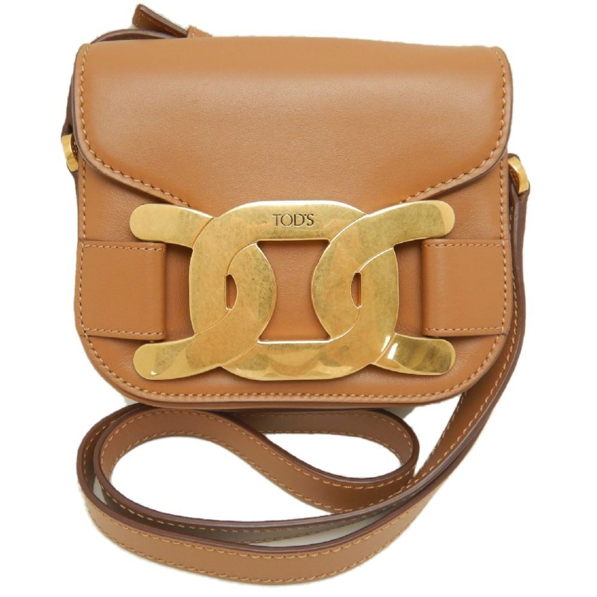 Tod's Tod's TOD’S Crossbody Bag XBWAOYJ0100ROR Shoulder Leather Brown Women's 253818 Size ONE SIZE - 1 Thumbnail