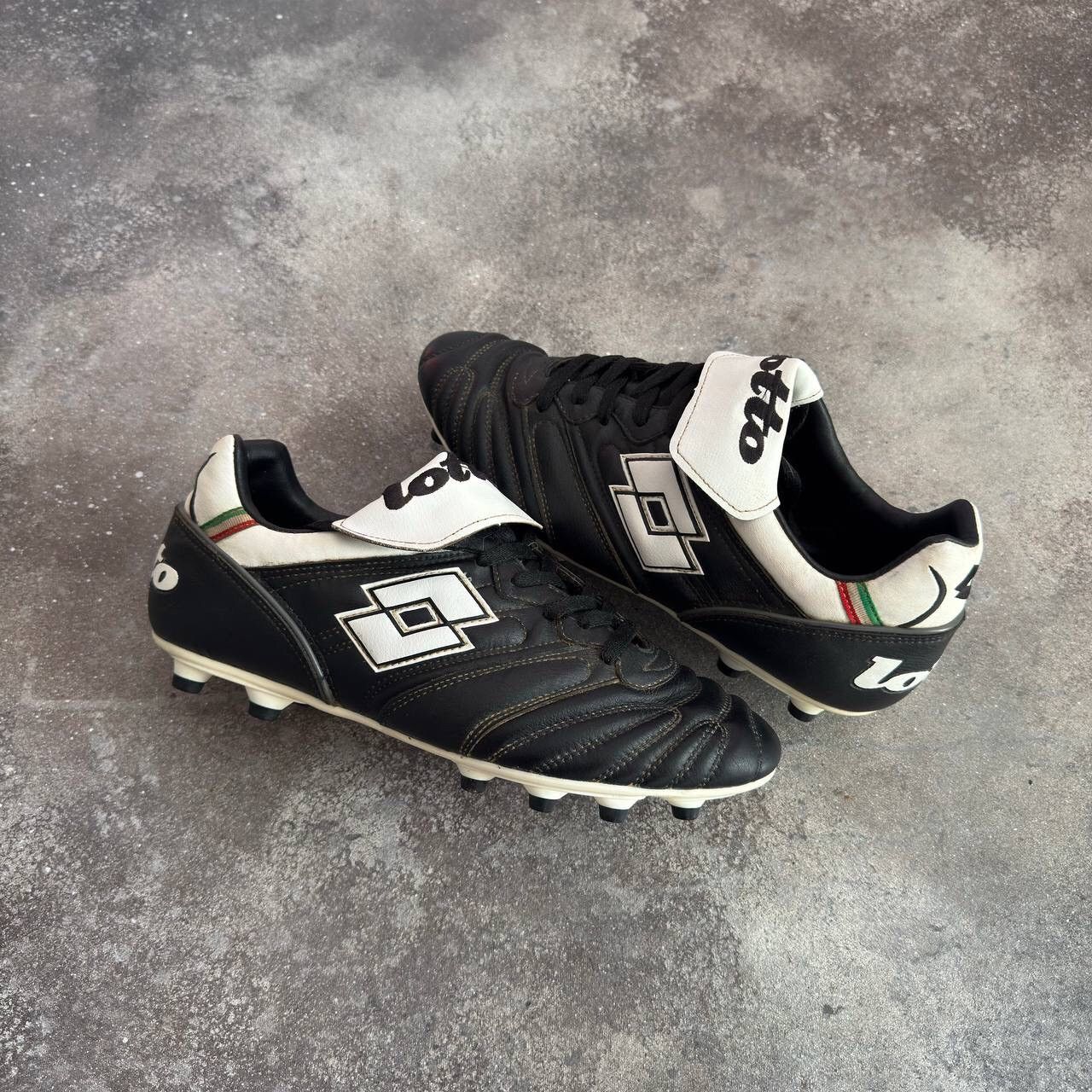 Lotto 90s Vintage Retro Leather Football Boots Soccer Cleats