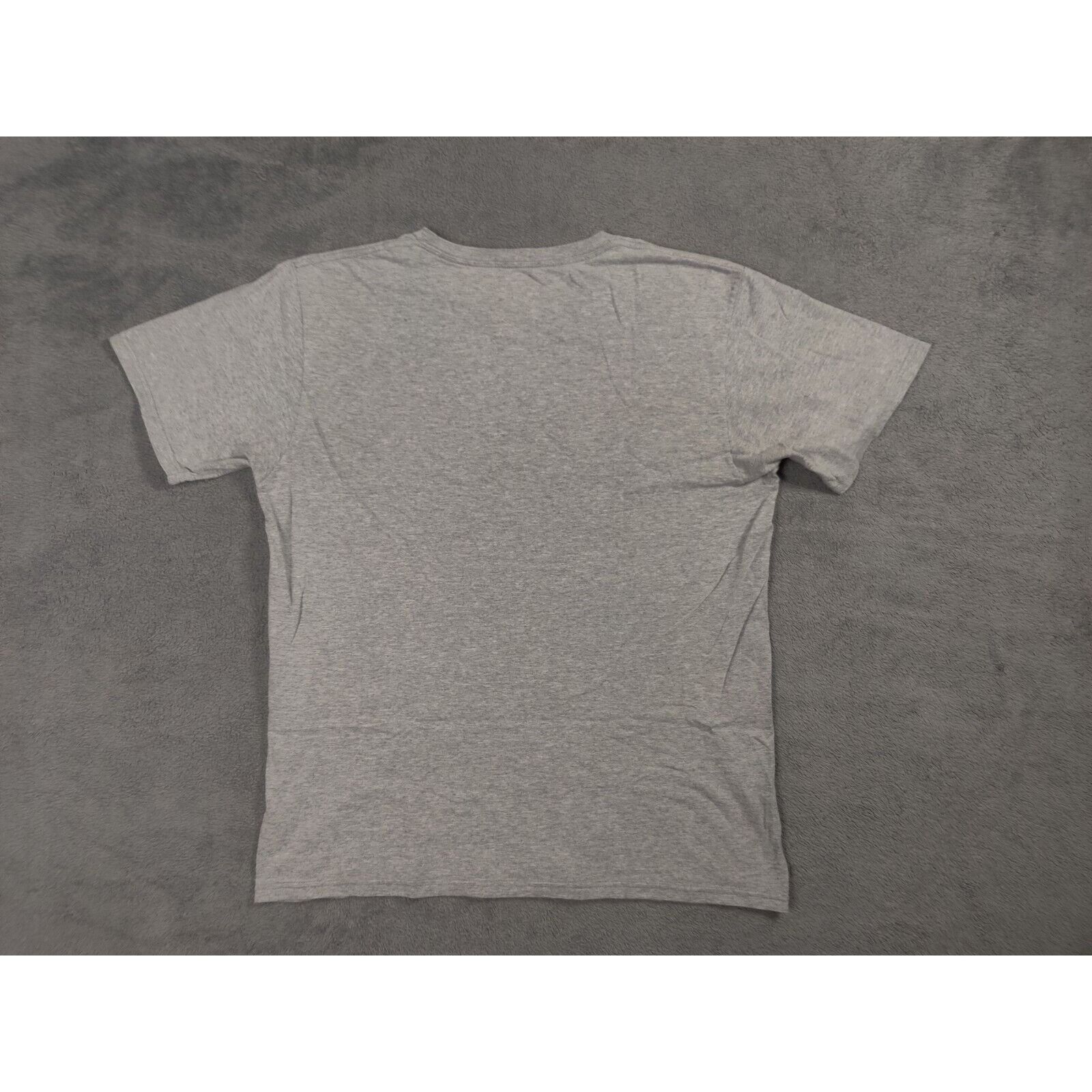 Adidas Adidas Shirt Adult Mens Large Gray Black Hustle on 100 Size US L / EU 52-54 / 3 - 5 Thumbnail