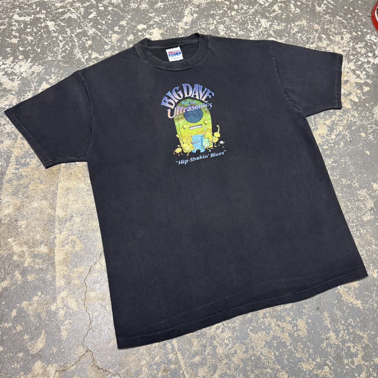 Other Vintage Big Dave And The Ultrasonics Hip Shaking Blues Tshir Size US XL / EU 56 / 4 - 7 Thumbnail