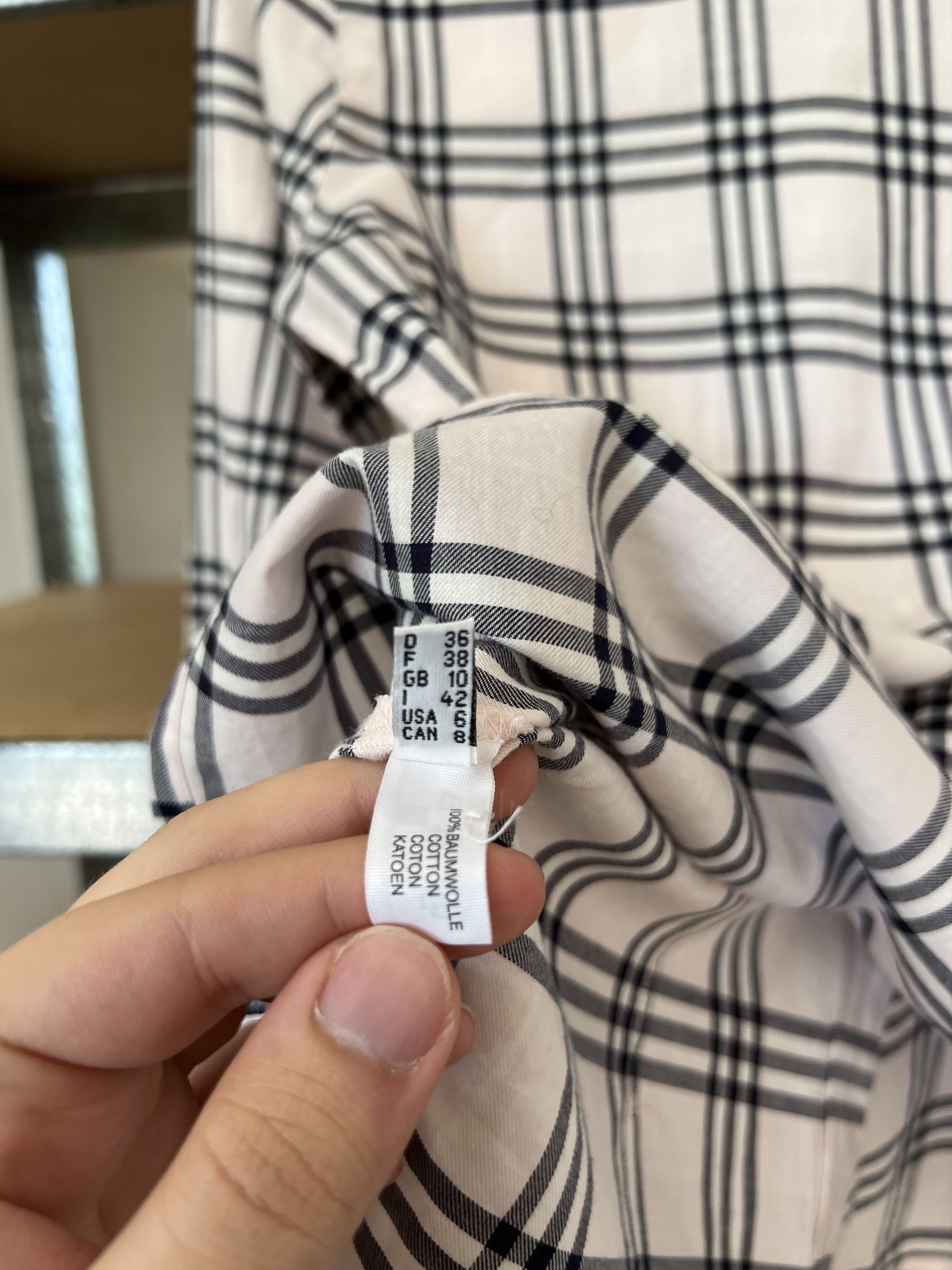 Burberry Burberry London Vintage 90s Nowa Check Ling Sleeve Shirt Size M / US 6-8 / IT 42-44 - 20 Thumbnail