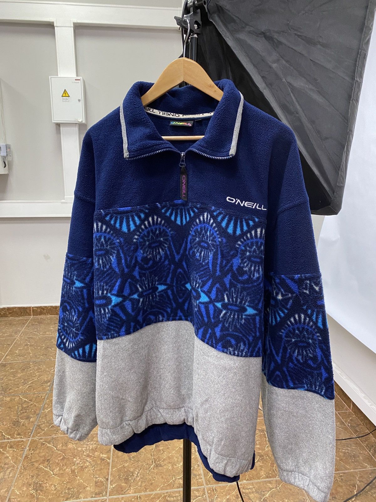 O'Neill 🇺🇸 Vintage 90s O’Neill Fleece 1/4 Zip Rare Retro Australia Size US XL / EU 56 / 4 - 1 Thumbnail