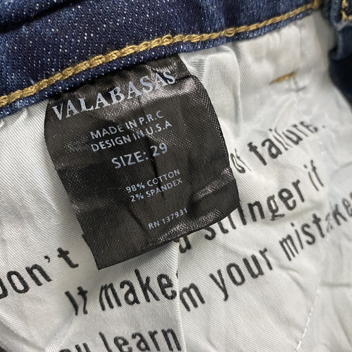 Valabasas ✨Valabasas blue skinny jeans size 29 Size US 29 - 11 Thumbnail