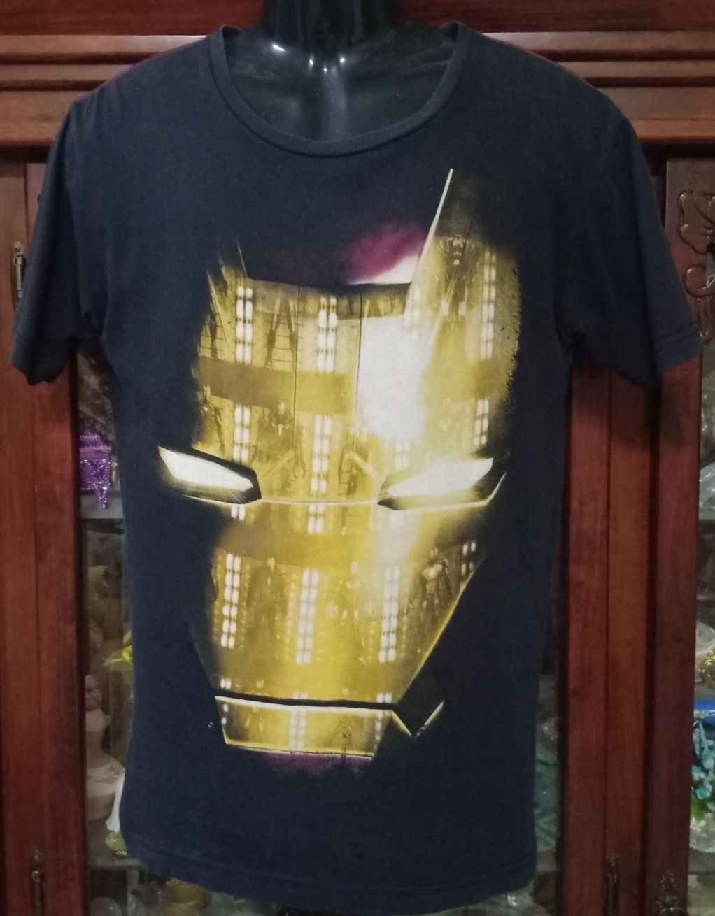 Marvel Comics × basketcase gallery Marvel Iron Man 3 x Charges Outfitters T-shirt Size US M / EU 48-50 / 2 - 1 Thumbnail