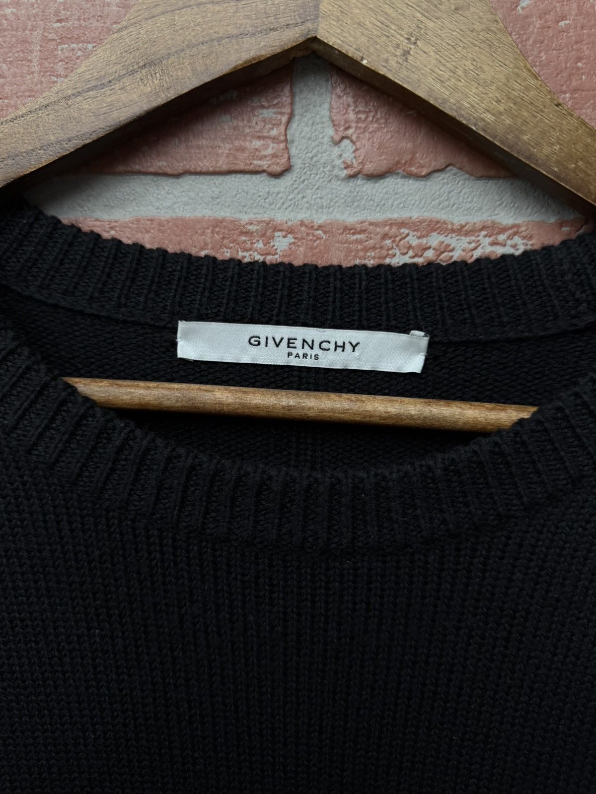 Givenchy Givenchy Red White and Black Knit Sweater Size Medium Men’s Size US M / EU 48-50 / 2 - 13 Thumbnail