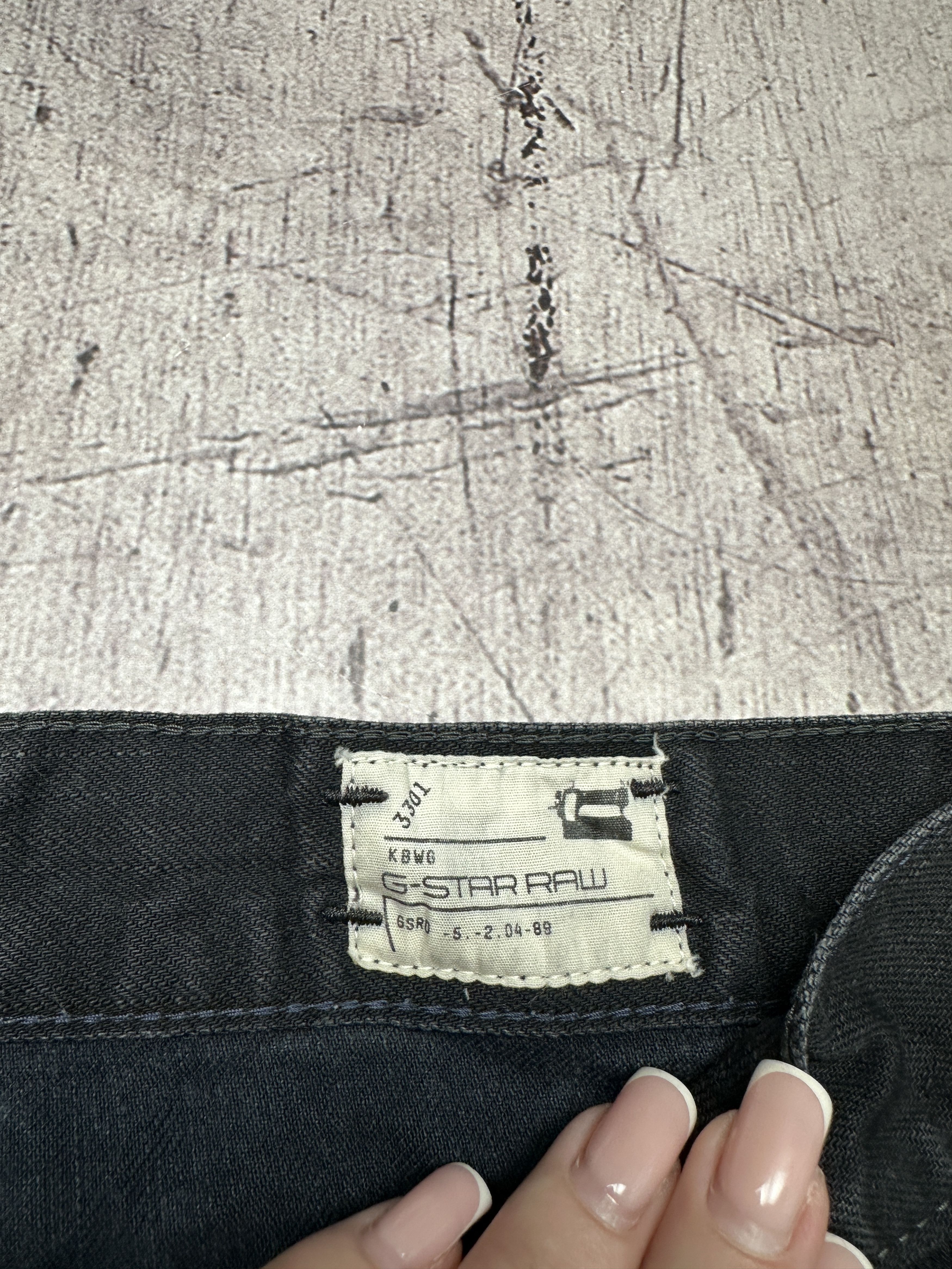 G-Star G Star Raw Mens 3301 Slim Denim Shorts Cropped Pants Size US 33 - 3 Thumbnail