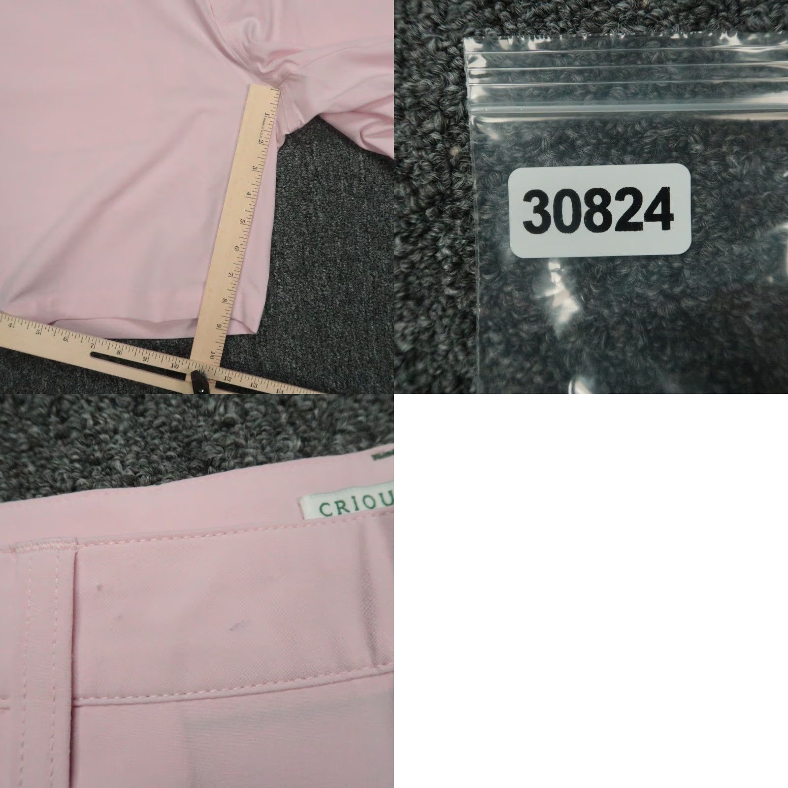 Vintage Criquet Shorts Mens 33 Pink Anytime Performance Lightweight Chino Stretch NWT Size US 33 - 8 Thumbnail
