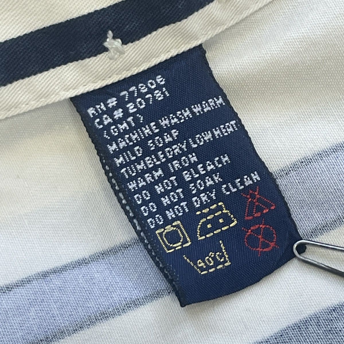 Tommy Hilfiger × Vintage Vintage Tommy Hilfiger Button Shirt Size M Size US M / EU 48-50 / 2 - 12 Thumbnail