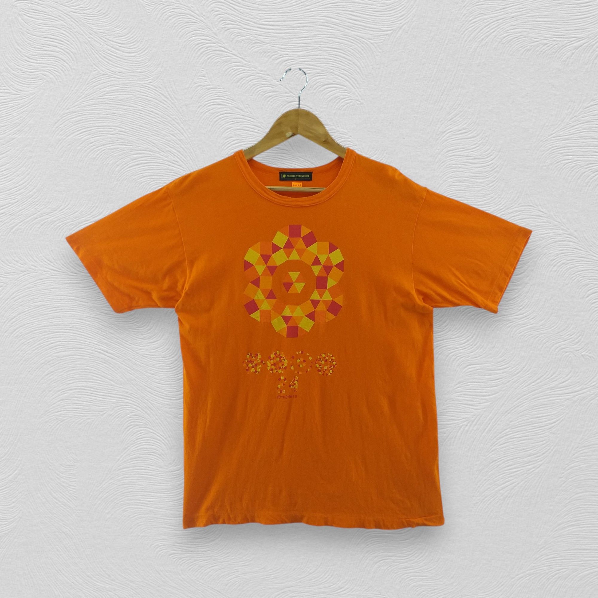 Japanese Brand 24 Hour Televsion Takashi Murakami Medium Tshirt -F035 Size US M / EU 48-50 / 2 - 1 Thumbnail