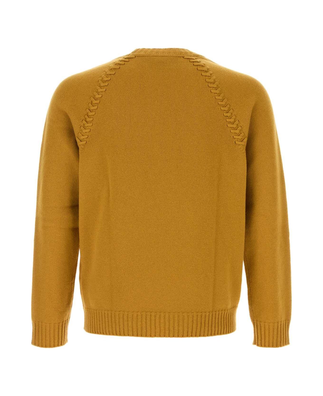 Fendi o1s1wg110226 Jumper in Mustard Size US S / EU 44-46 / 1 - 2 Thumbnail
