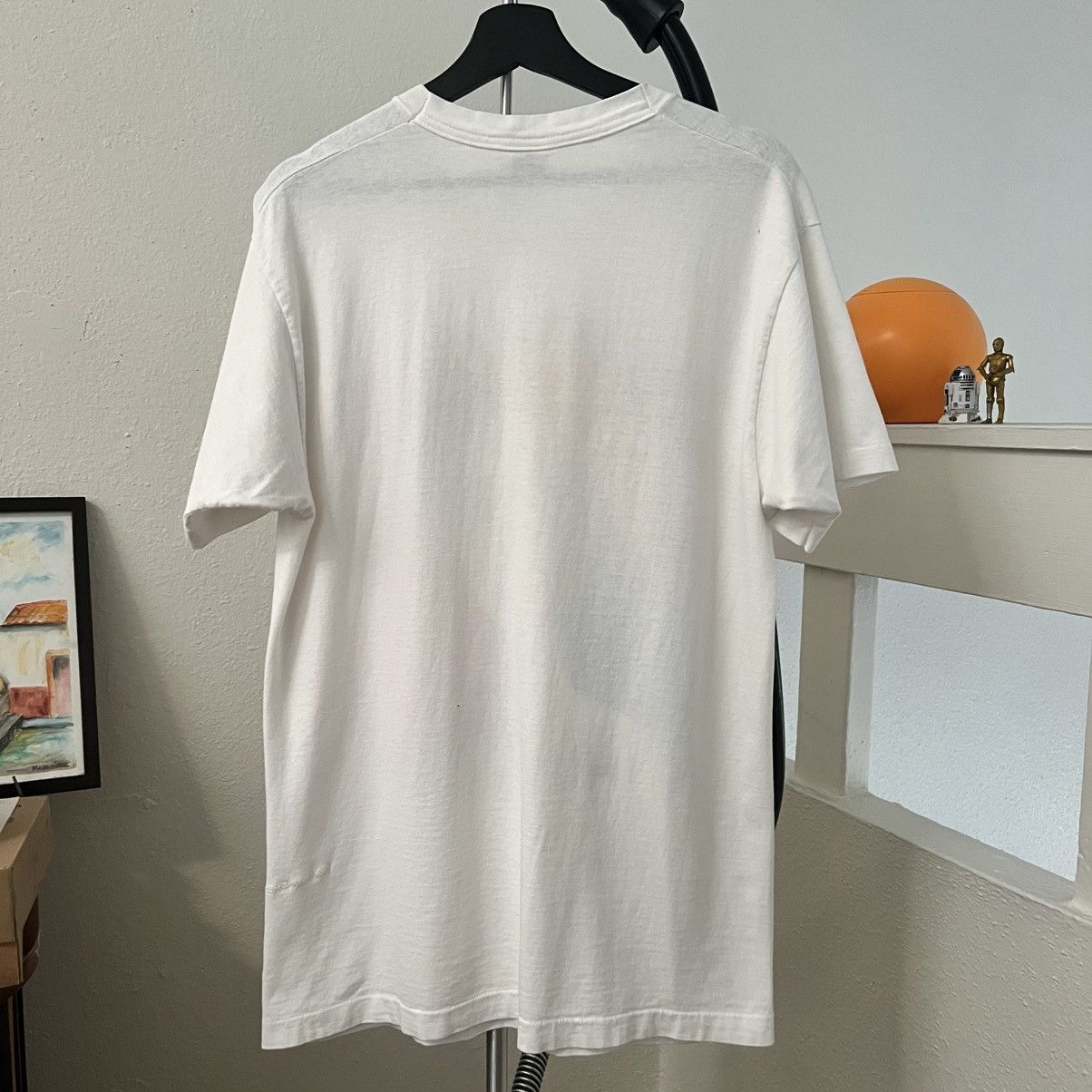 Vintage Vintage One Race Human Art T Shirt 90s Size US L / EU 52-54 / 3 - 7 Thumbnail
