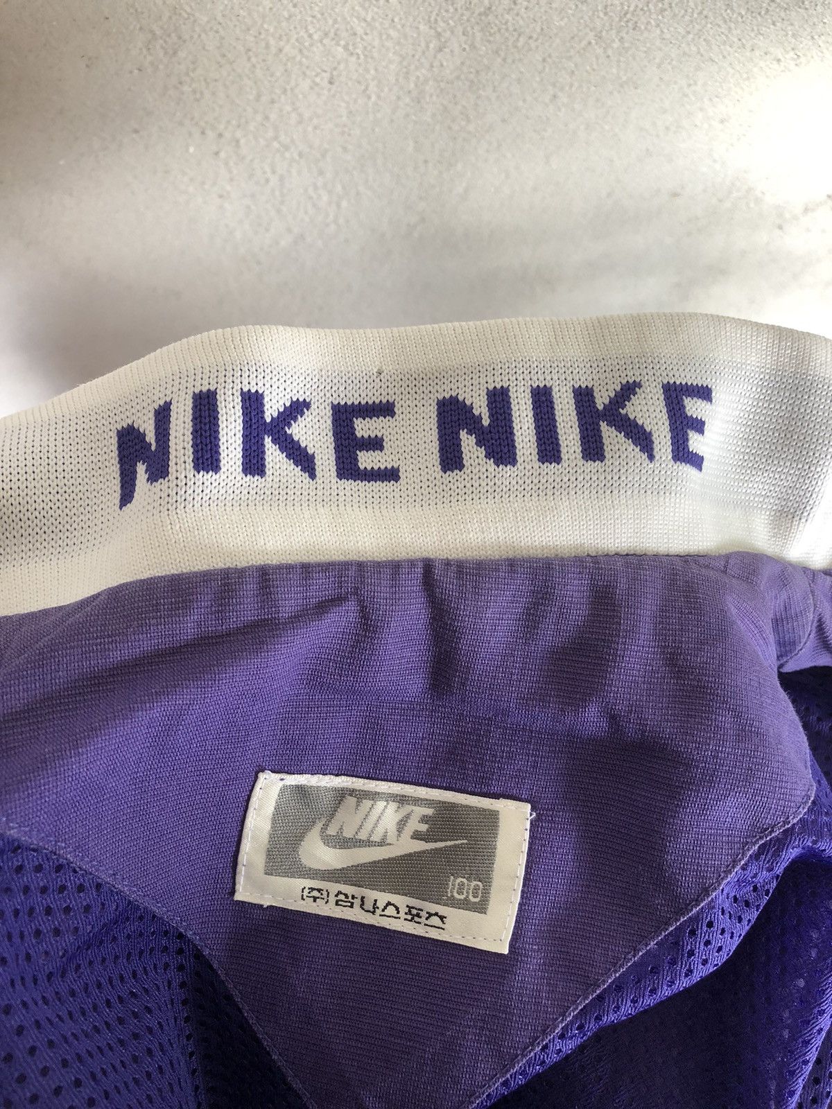 Japanese Brand × Nike × Vintage Crazy Vintage 90s Nike Just Do It Fullzipper Jacket Size US XXL / EU 58 / 5 - 11 Thumbnail