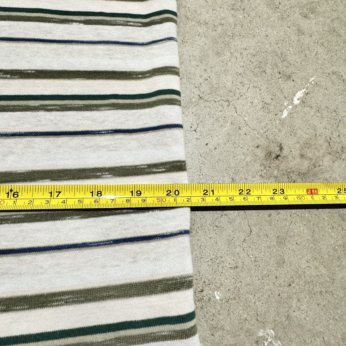 Vintage VINTAGE DISTRESSED STRIPED POCKET TEE! Size US L / EU 52-54 / 3 - 6 Thumbnail