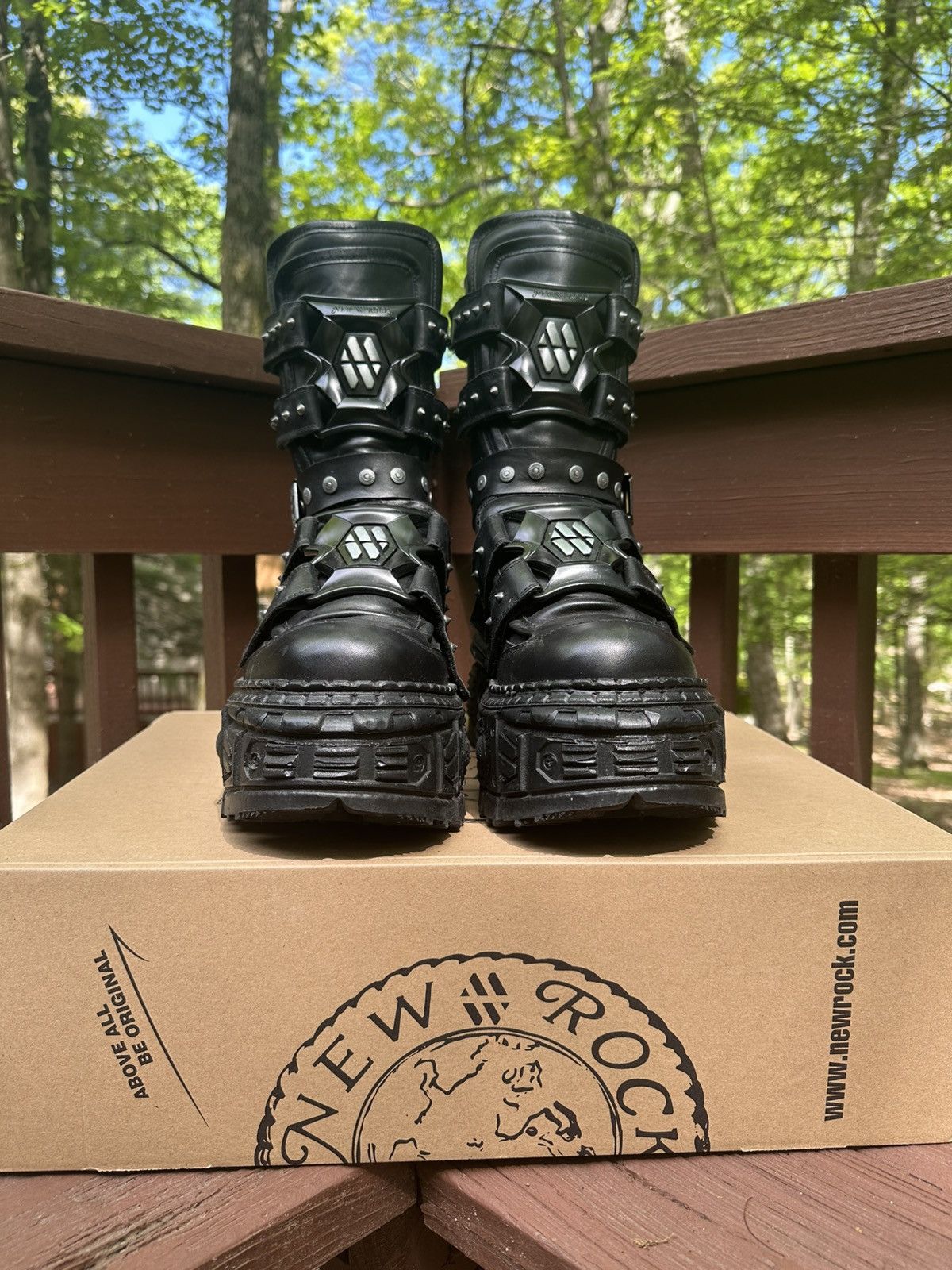 New Rock NEW ROCK M-WALL422-S2 BOOTS Size US 13 / EU 46 - 2 Thumbnail