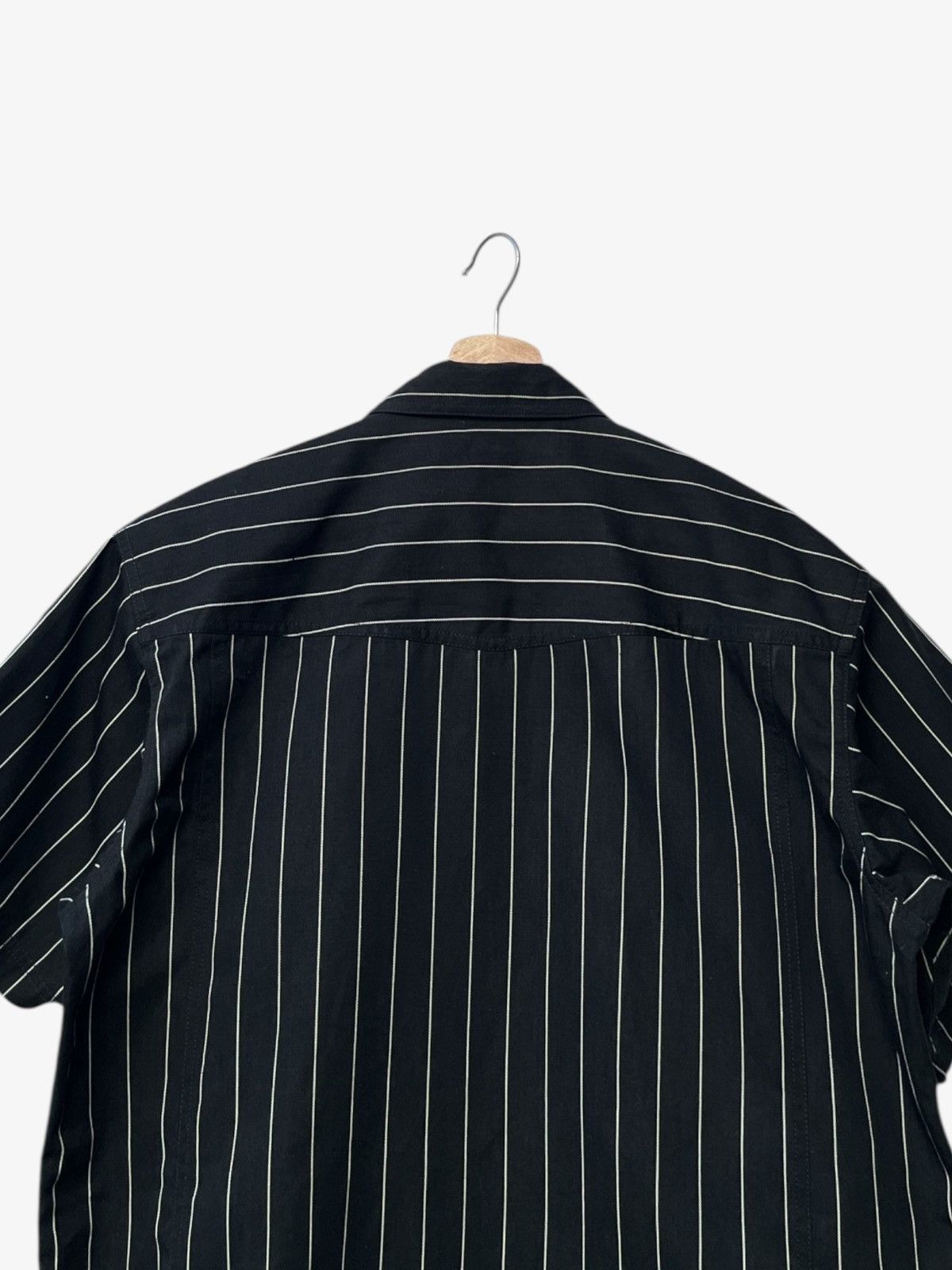 Ben Davis Ben Davis Short Sleeve Striped Work Shirt Size US L / EU 52-54 / 3 - 5 Thumbnail
