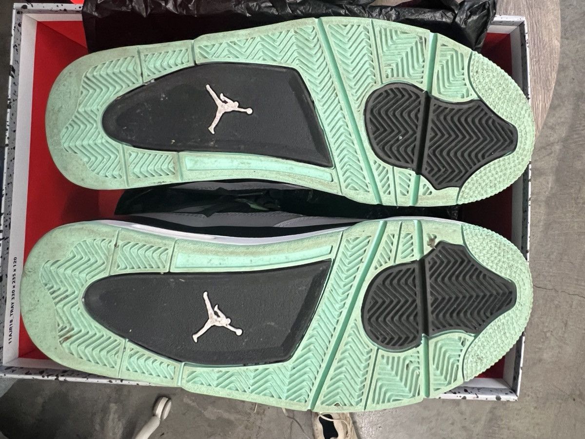 Jordan Brand Jordan Retro 4 Green Glow Size US 10.5 / EU 43-44 - 5 Thumbnail