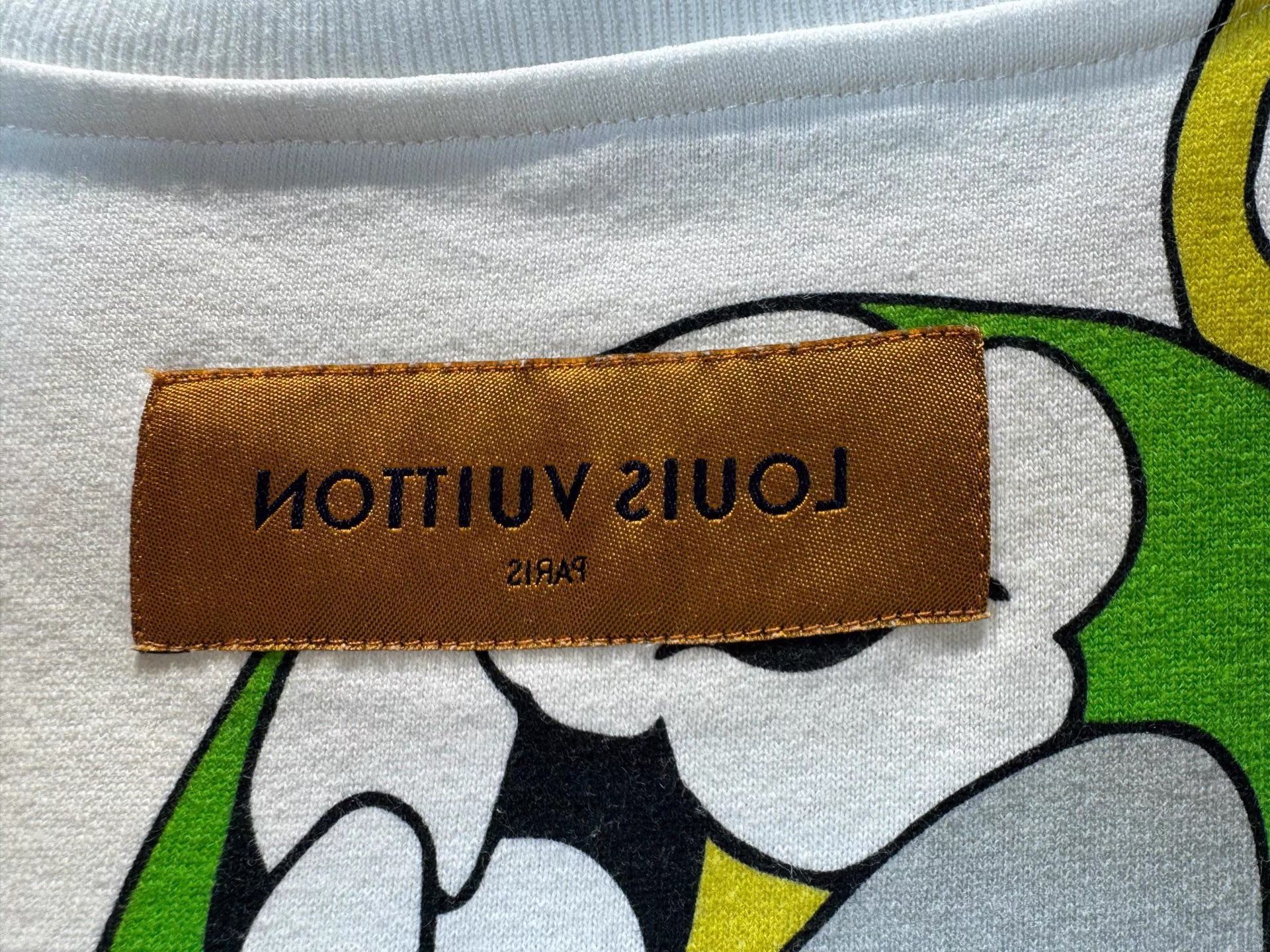 Louis Vuitton Louis Vuitton Graffiti Logo Crewneck Tee K36 Size US XS / EU 42 / 0 - 4 Thumbnail