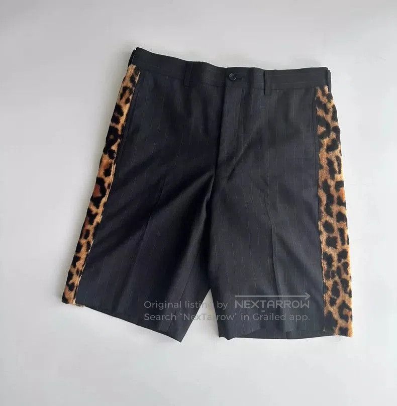 Comme des Garcons COMME DES GARCONS HOMME PLUS Leopard Shorts. Size US 30 / EU 46 - 1 Thumbnail