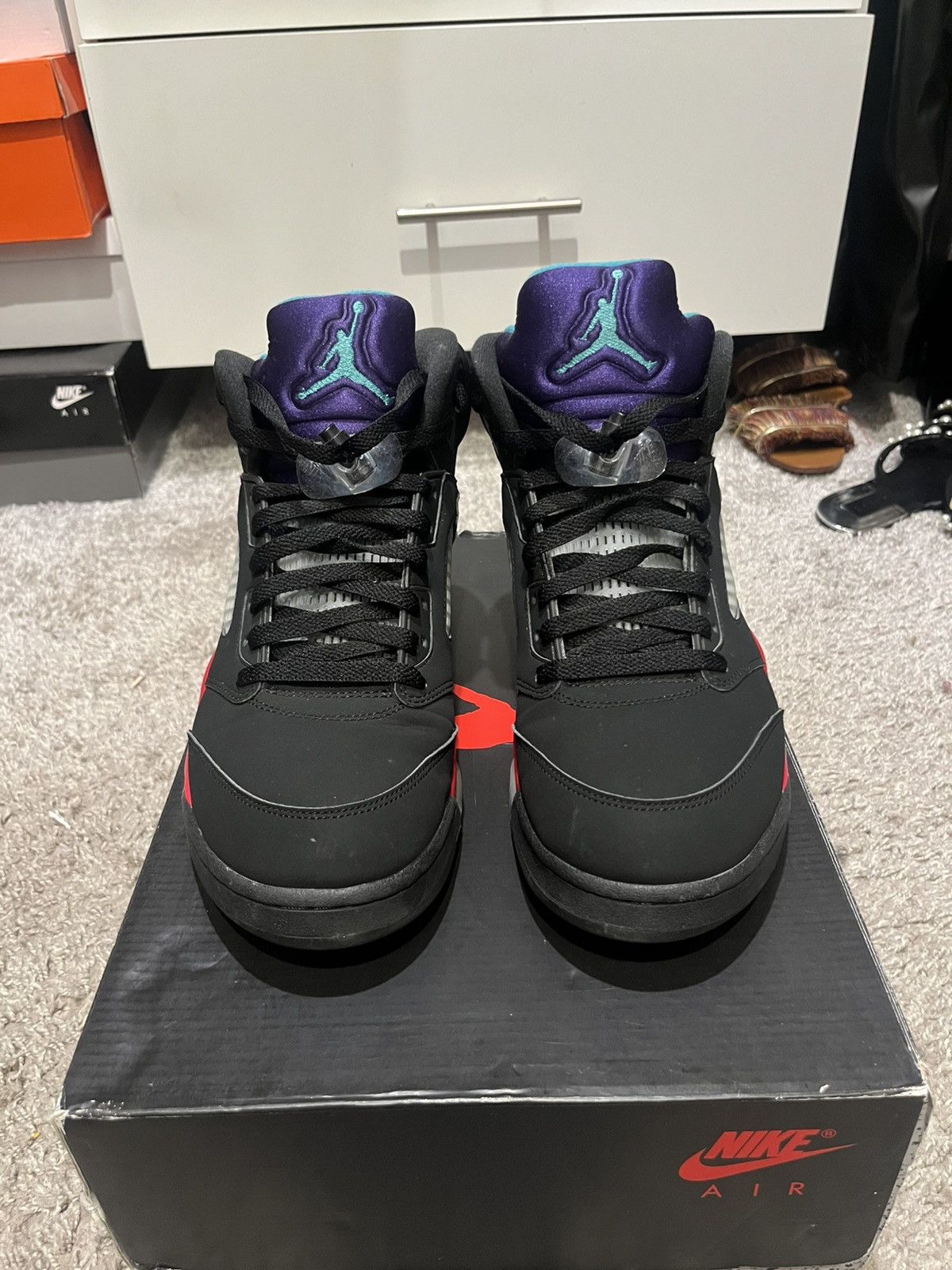 Jordan Brand × Nike Jordan 5 Retro Top 5 Size US 11.5 / EU 44-45 - 4 Thumbnail