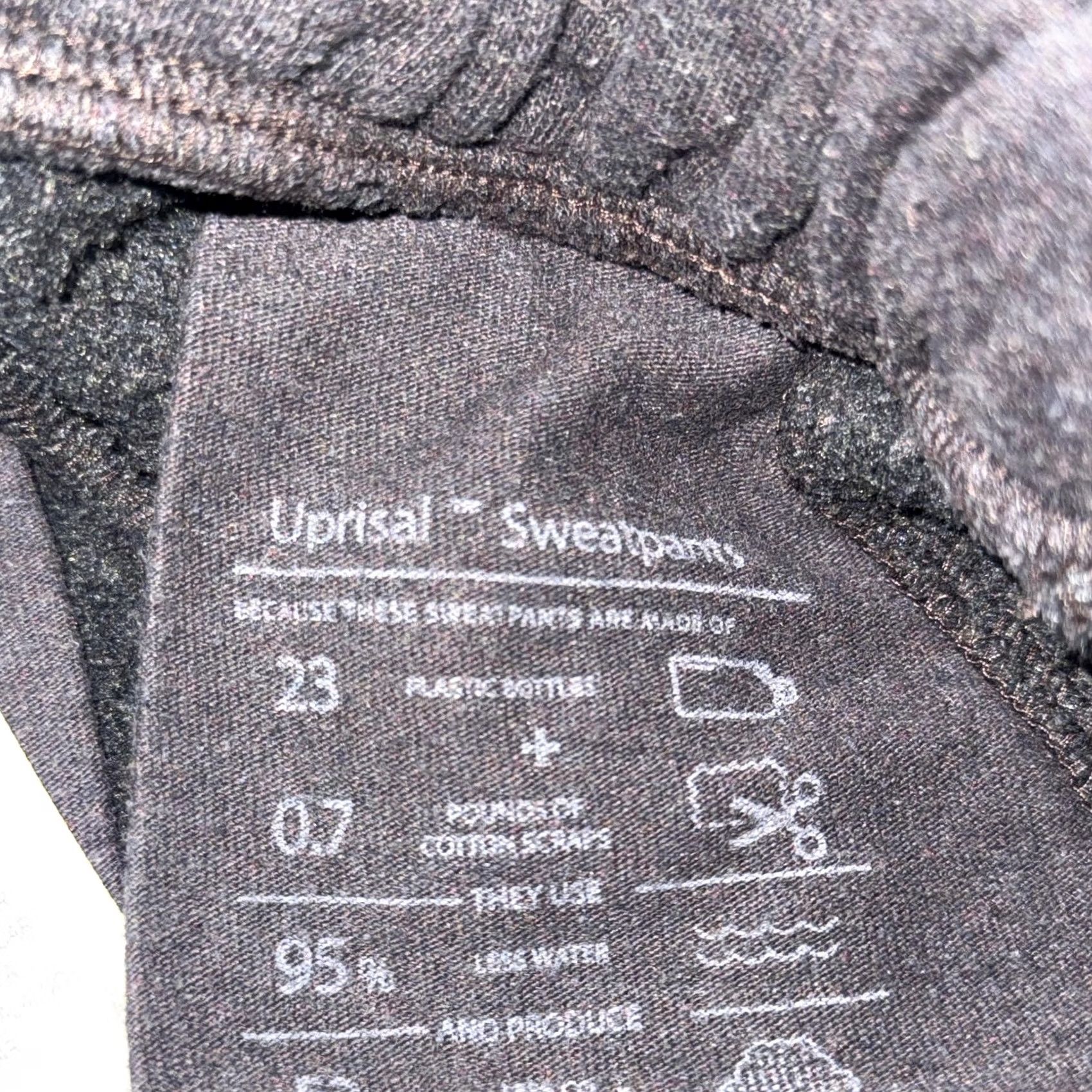 Patagonia Patagonia Uprisal Sweatpants Mens XS Gray Fleece Side Stripe Drawstring Joggers Size US 27 - 6 Thumbnail