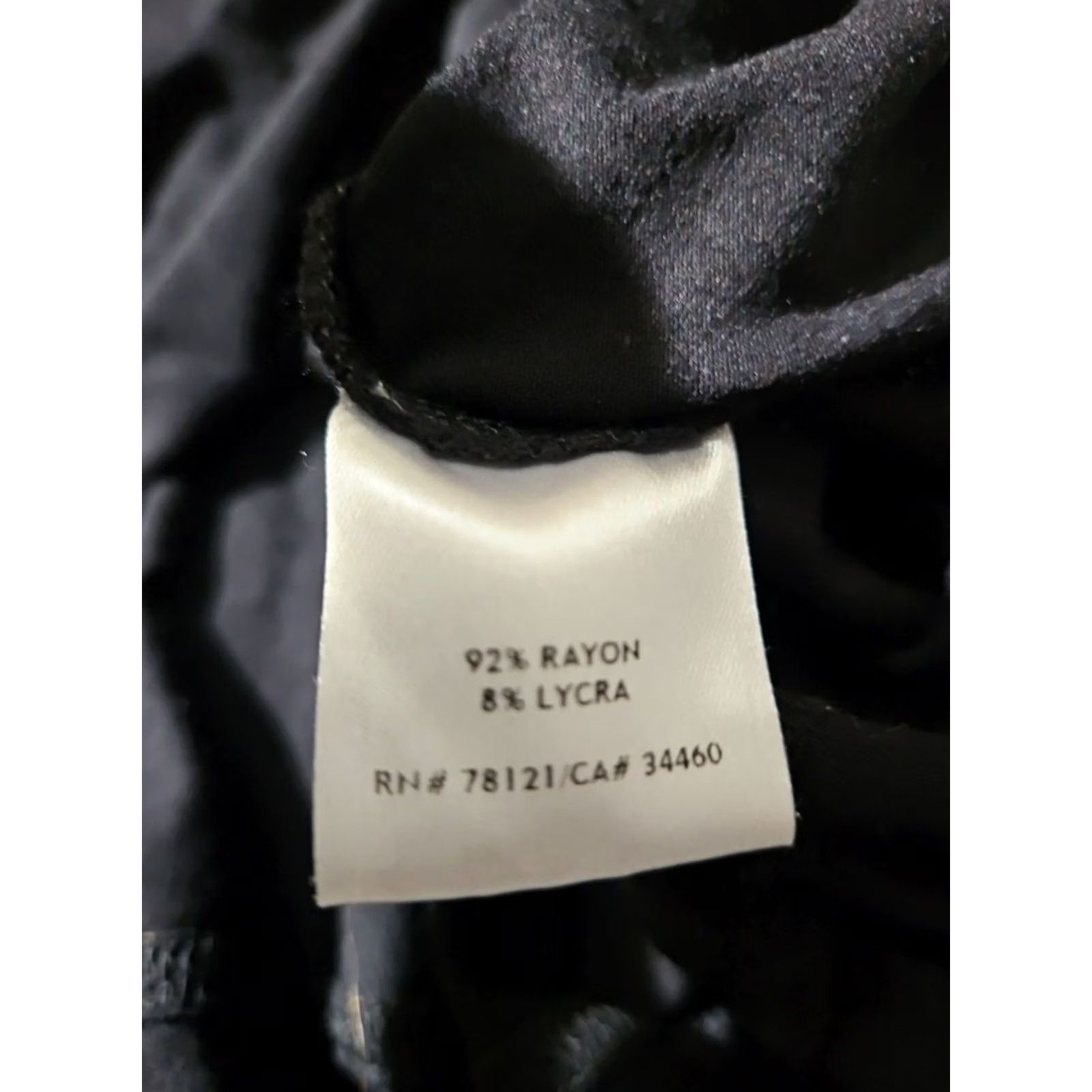 Eileen Fisher Eileen Fisher Dress Womens Medium Black Slip Midi Quiet Luxury Whimsigoth Dress Slips Solid Knit Rayon Modern 2000s Size M / US 6-8 / IT 42-44 - 7 Thumbnail