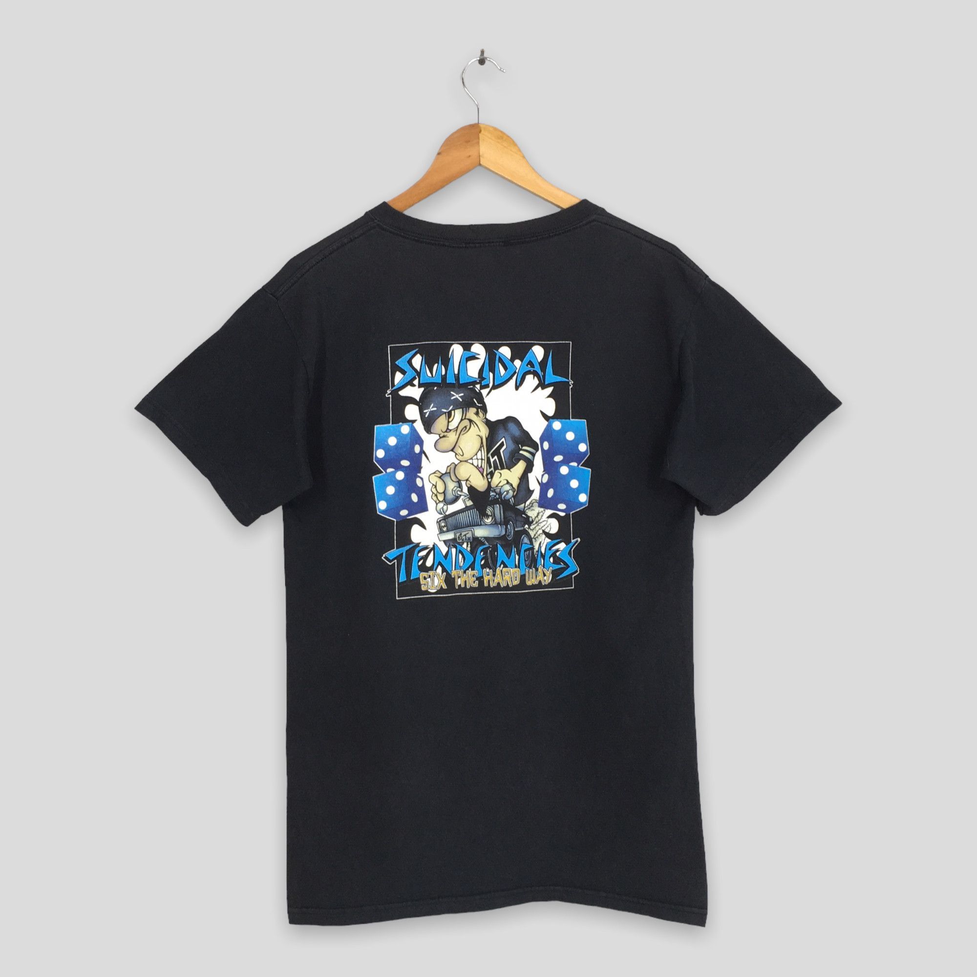 Band Tees × Vintage Vintage 90s Suicidal Tendencies Six the Hard Way Tshirt M Size US M / EU 48-50 / 2 - 1 Thumbnail