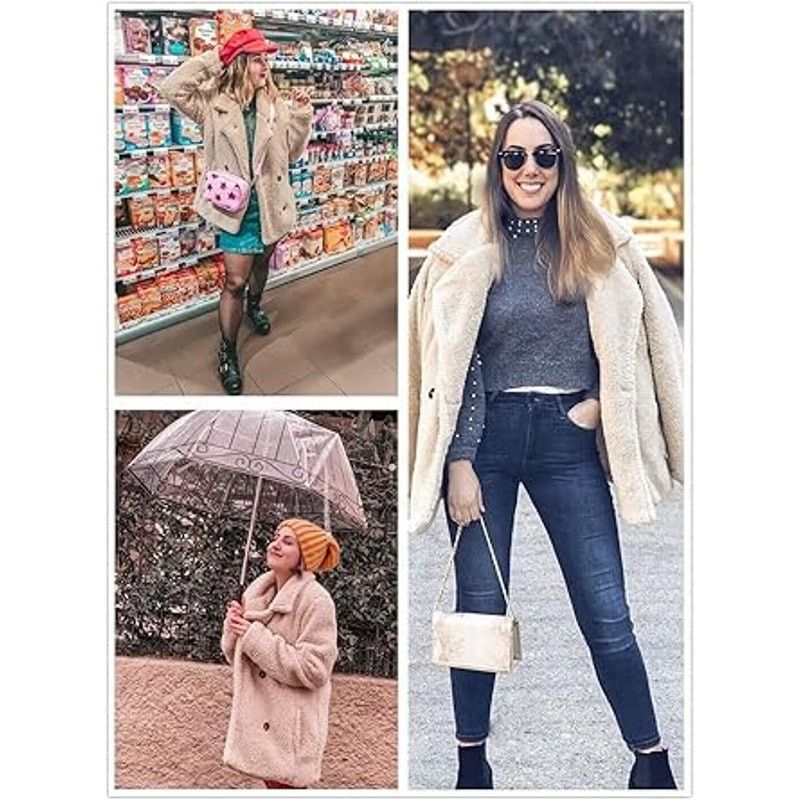 Other Dokotoo Womens Fashion 2024 Casual Female Warm Solid Oversiz Size S / US 4 / IT 40 - 4 Thumbnail