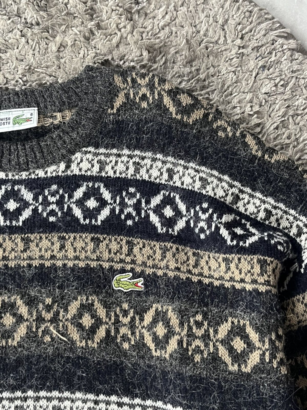 Lacoste 90’S Vintage Knitwear Lacoste Streetwear Size US M / EU 48-50 / 2 - 3 Thumbnail