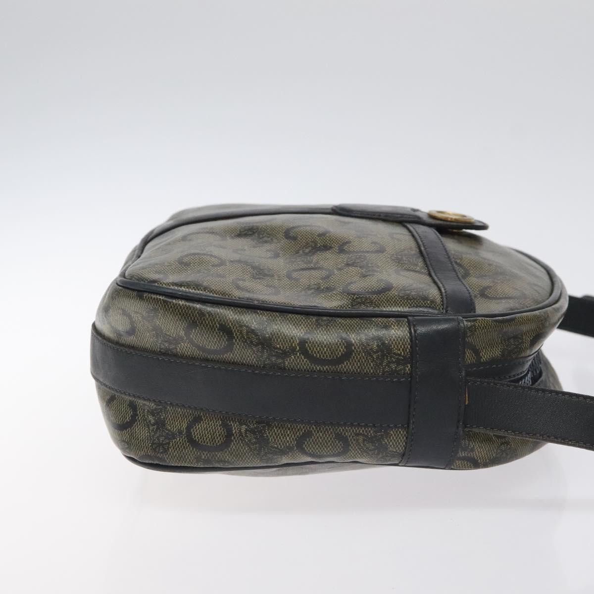 Celine CELINE C Sulky Shoulder Bag Pvc Navy Gold Size ONE SIZE - 4 Thumbnail