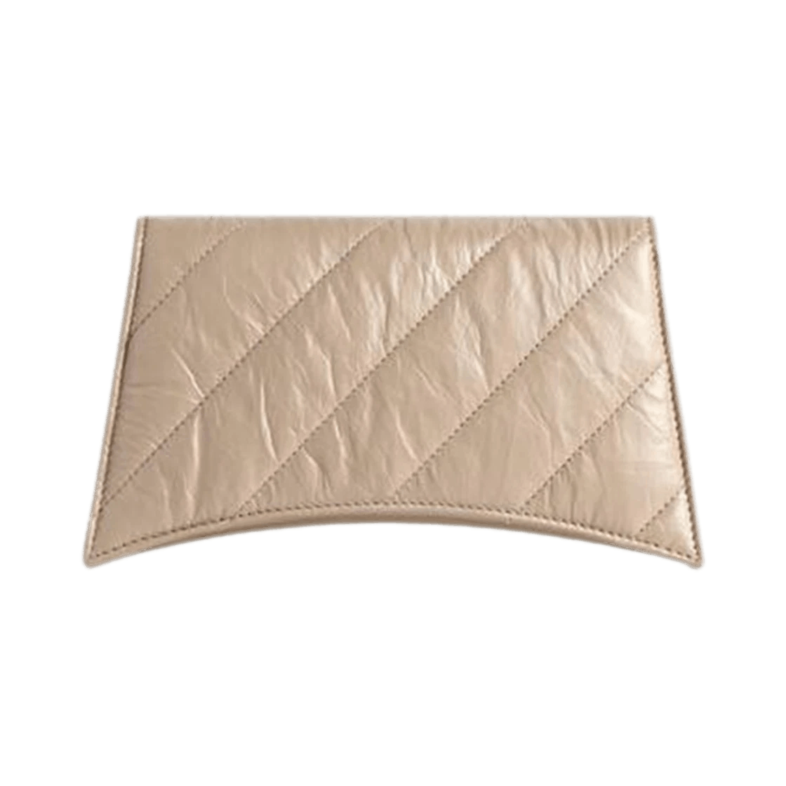 Balenciaga o1la1rc1a0126 Size: OS / Crush XS Chain Bag Quilted in Beige Size ONE SIZE - 2 Thumbnail