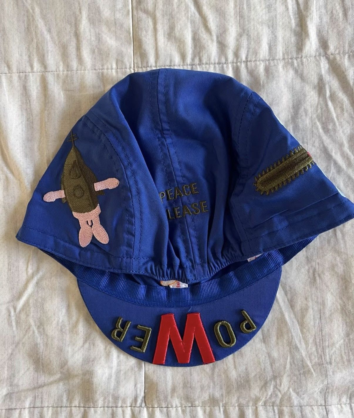 Walter Van Beirendonck Walter Van Beirendonck 25SS Toy Terror Cap - Blue Size ONE SIZE - 4 Thumbnail