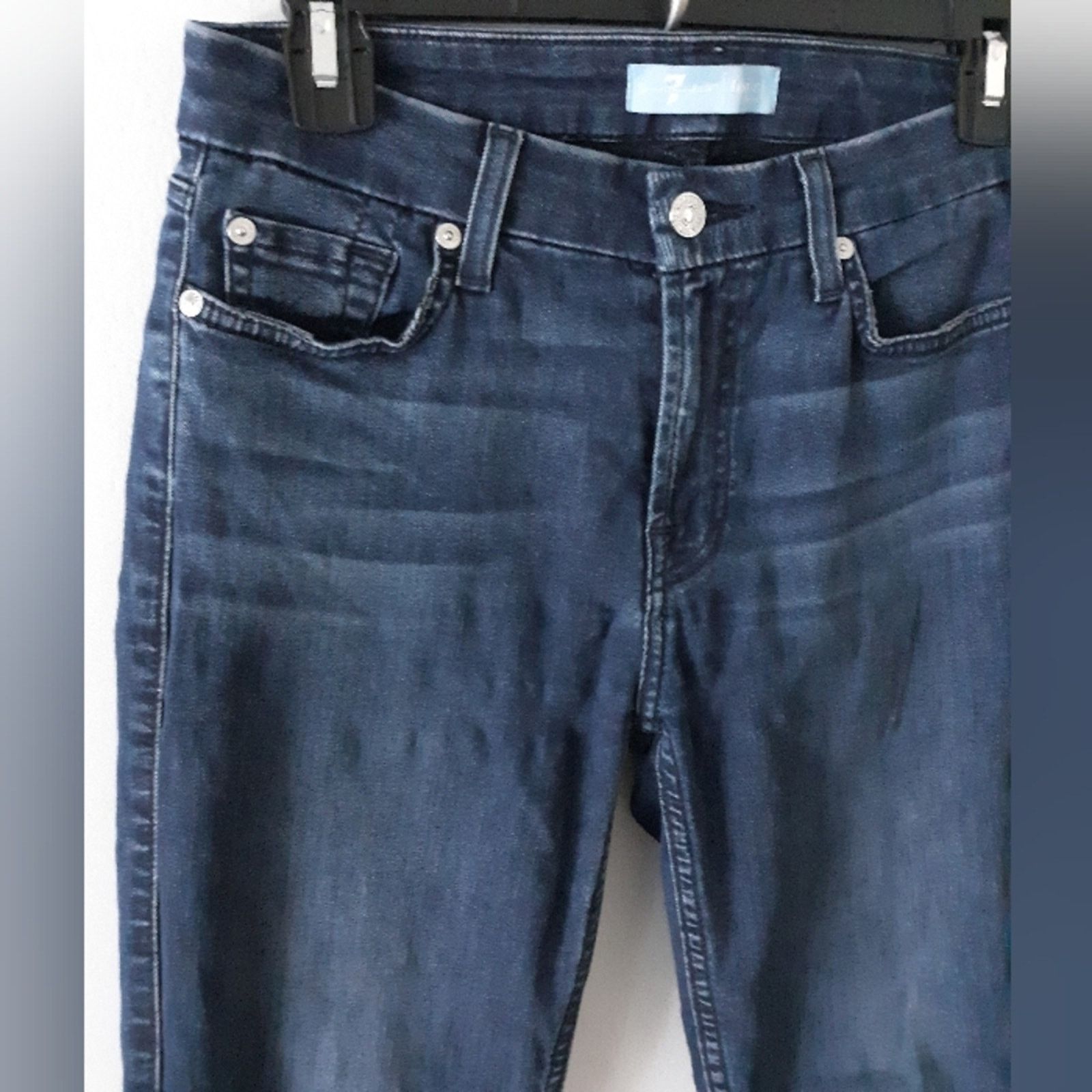 7 For All Mankind 7 For All Mankind Blair Skinny Ankle Jeans Size 28" / US 6 / IT 42 - 4 Thumbnail