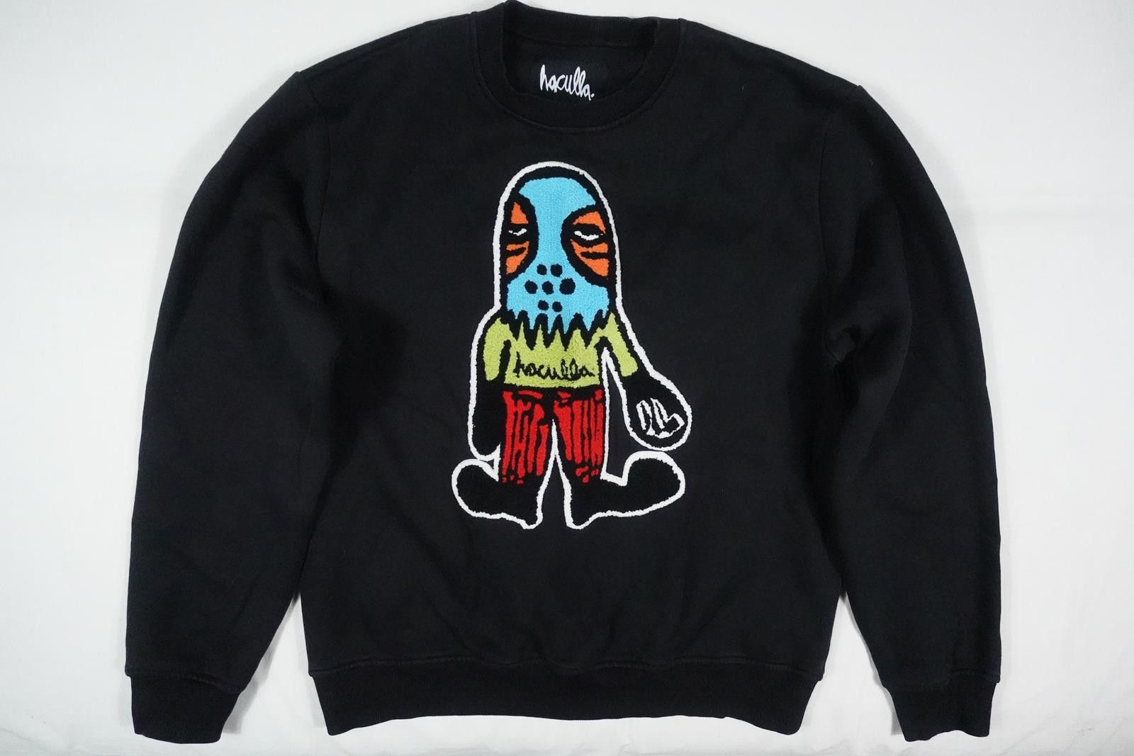 Haculla Haculla Sweatshirt Sweater Crewneck Black RARE L Size US L / EU 52-54 / 3 - 1 Thumbnail