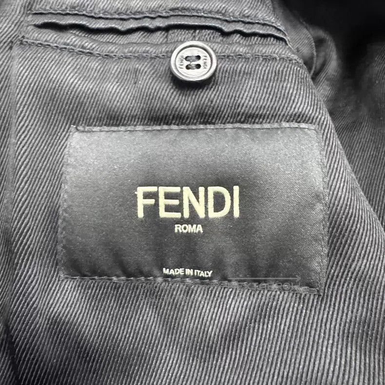 Fendi Fendi Monster Embroidered Fur Collar Wool Jacket Size US S / EU 44-46 / 1 - 2 Thumbnail