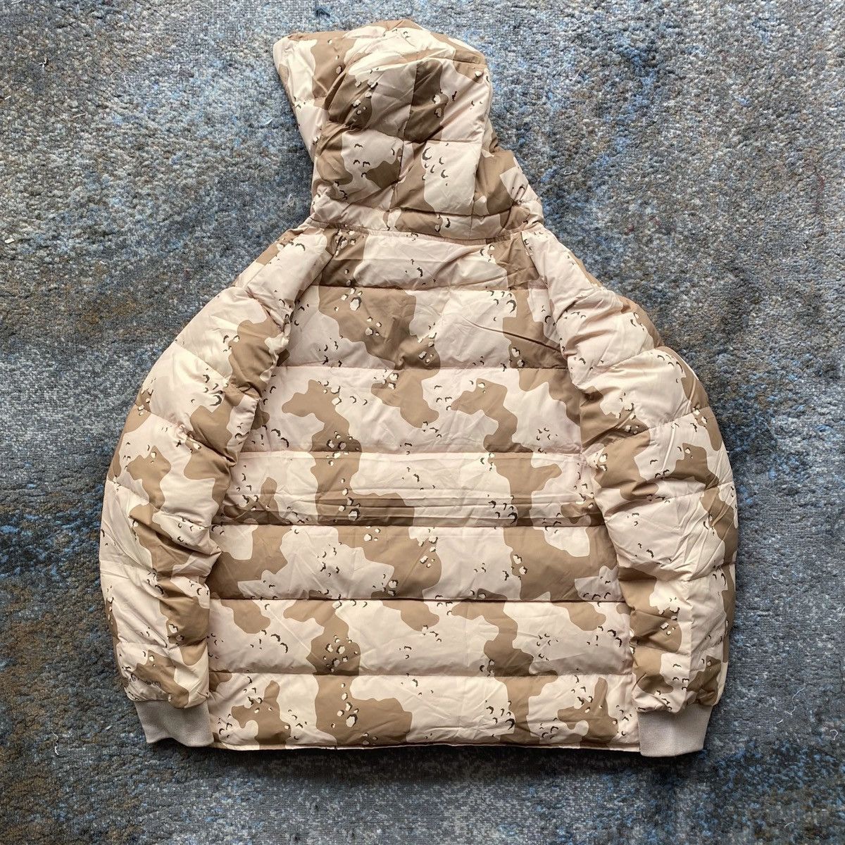 Kith Kith carson high summit desert camo down hoodie Grailed