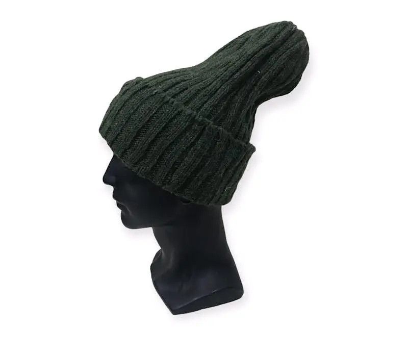 Vintage Vintage Military Beanie Hat Size ONE SIZE - 1 Thumbnail