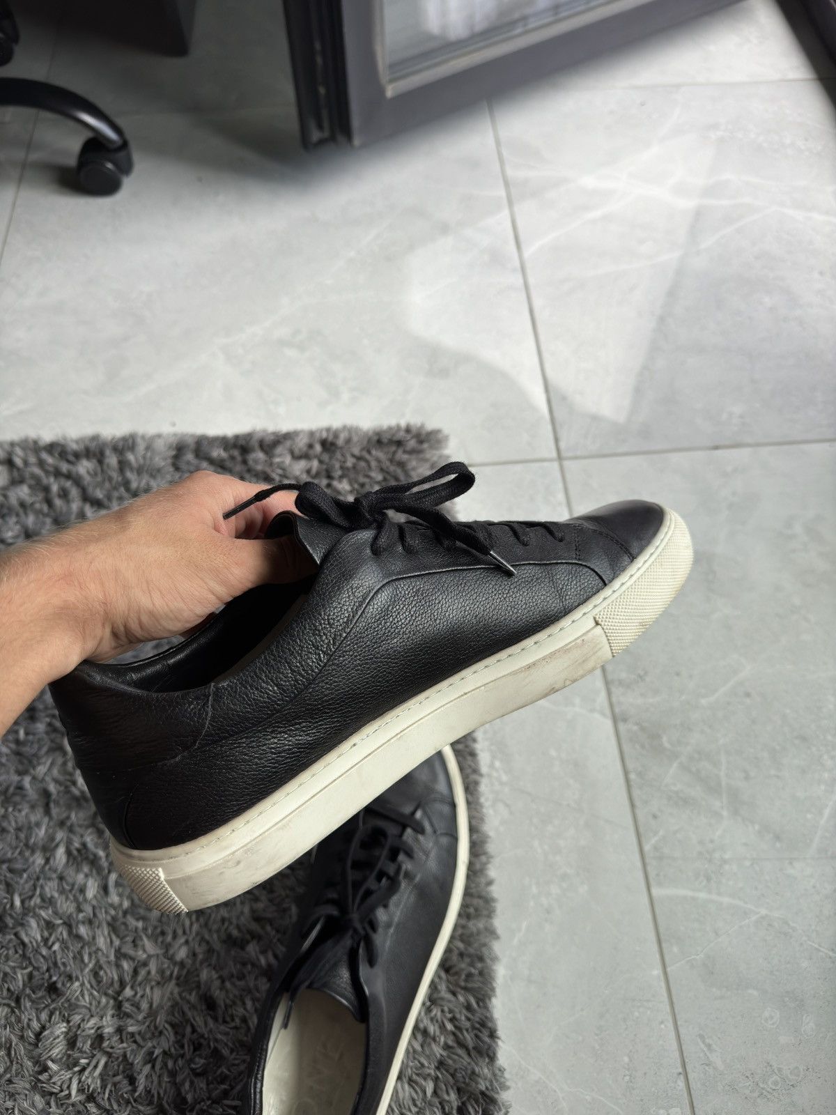Massimo Dutti Massimo Dutti leather classic sneakers lace up Size US 10 / EU 43 - 8 Thumbnail