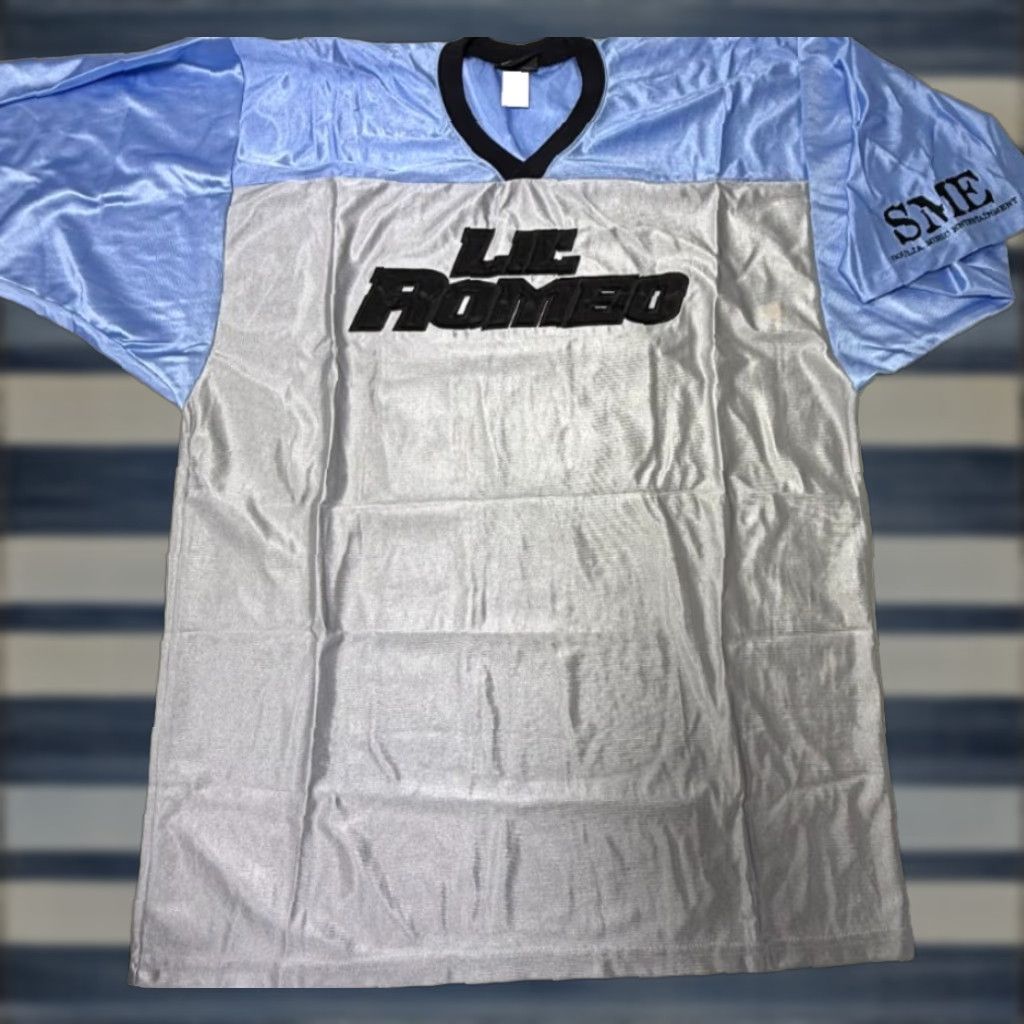 Vintage VINTAGE LIL ROMERO T-Shirt XL Blue and Grey Graphic Print 2003 Jersey Promotional Mens Size US XL / EU 56 / 4 - 1 Thumbnail