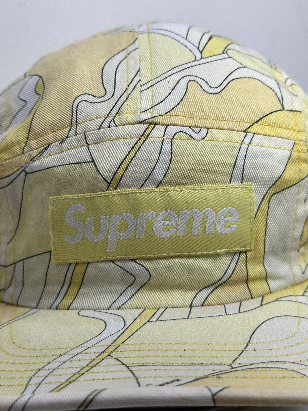 Supreme Supreme Abstract Camp Cap Hat Size ONE SIZE - 2 Thumbnail