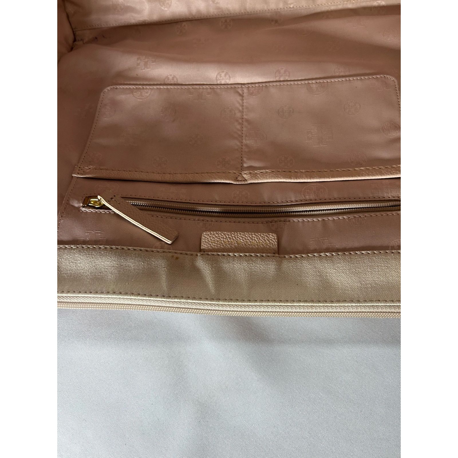 Tory Burch Tory Burch Ella cancas leather tote bag ￼ Size ONE SIZE - 7 Thumbnail