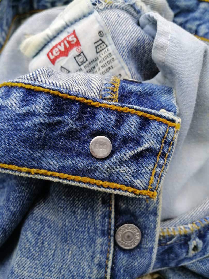 Levi's × Levi's Vintage Clothing Levi's Strauss 553 Fly Button Denim Jeans Size US 33 - 5 Thumbnail