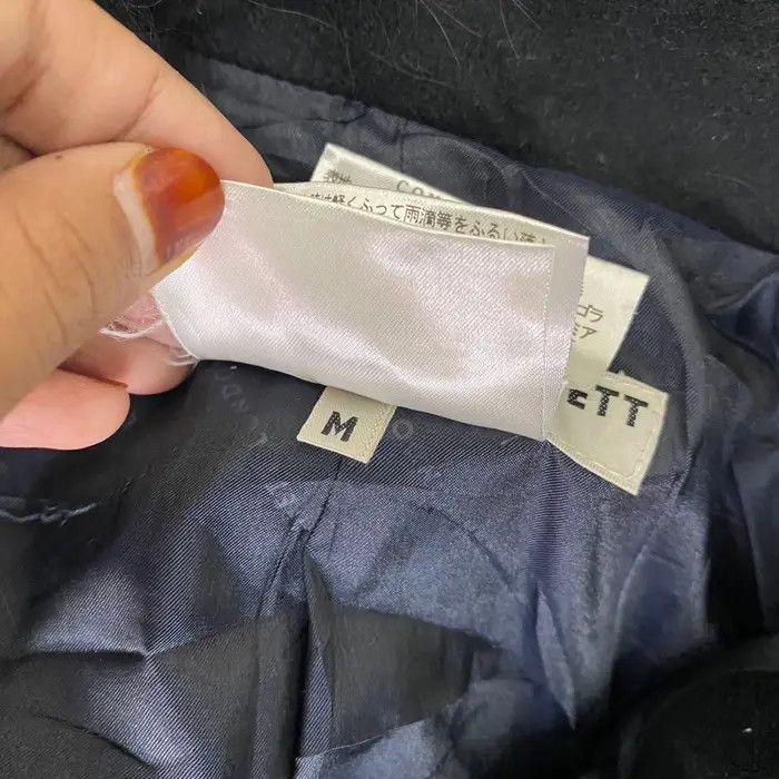 Katharine Hamnett London Vtg 90’ KATHARINE HAMNETT LONDON Duffle Jacket Heavy Coat Size M / US 6-8 / IT 42-44 - 6 Thumbnail