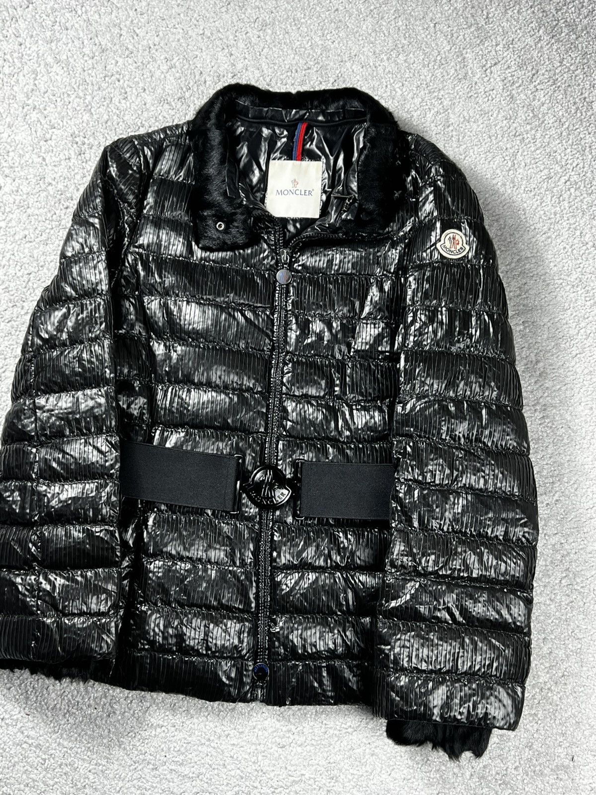 Moncler Moncler Morzine Black Belt Jacket Size M Size M / US 6-8 / IT 42-44 - 2 Thumbnail