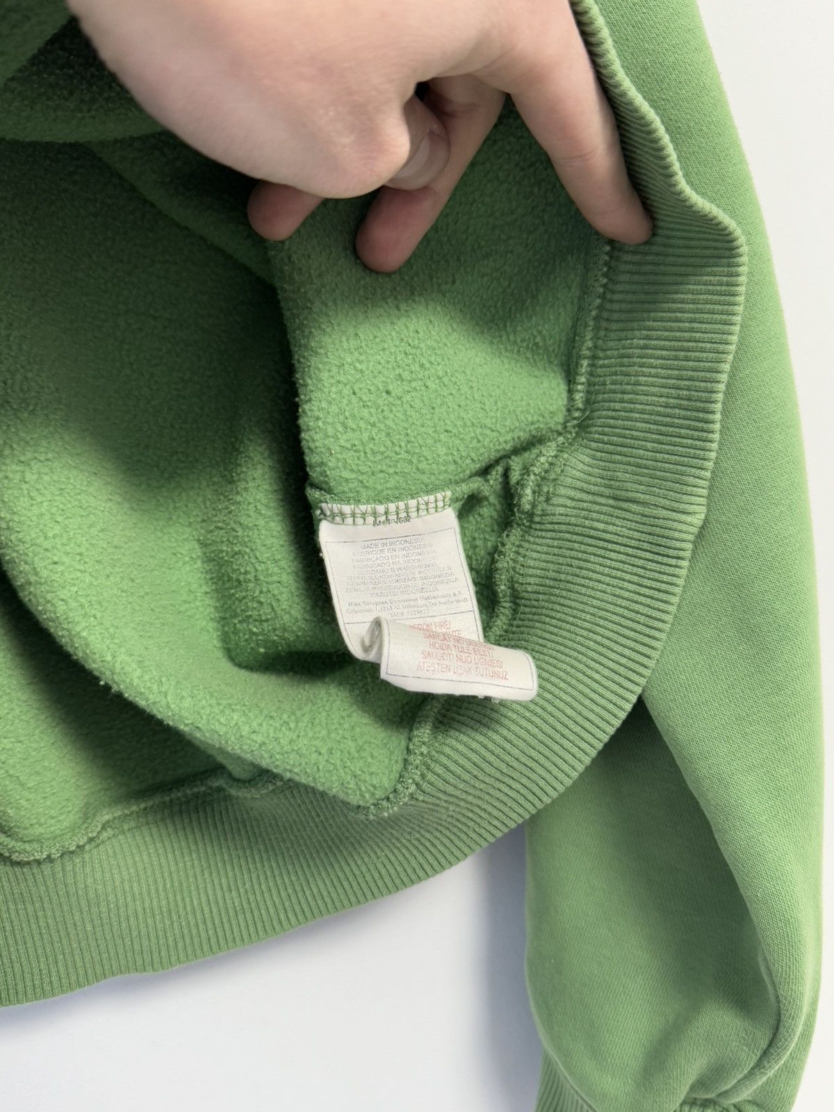 Vintage Nike Vintage Sweatshirt 90’s Big Swoosh Y2K style Size US S / EU 44-46 / 1 - 11 Thumbnail
